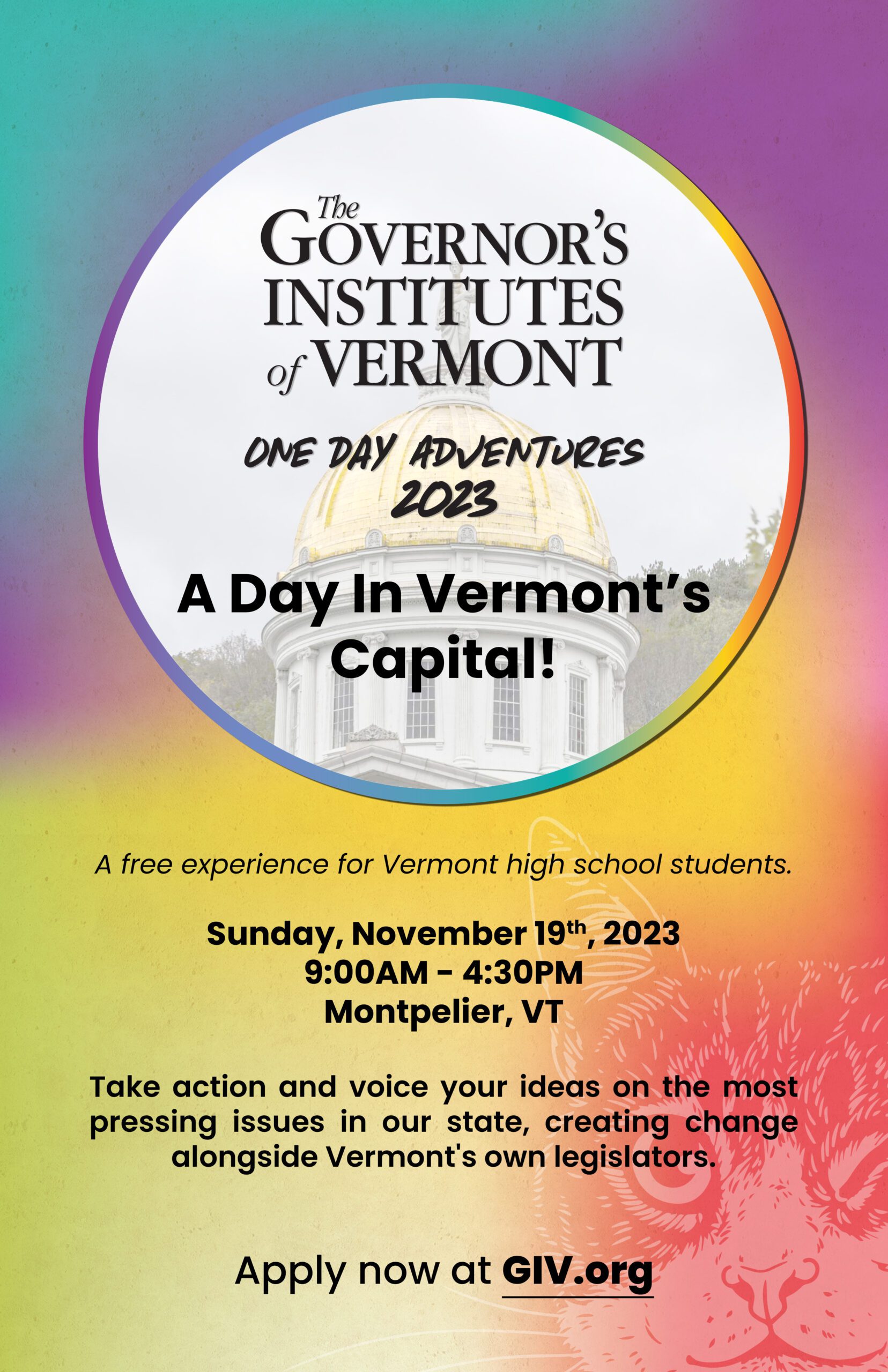 A Day in Vermont's Capital Poster