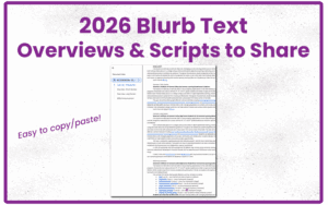 Blurbs Overviews
